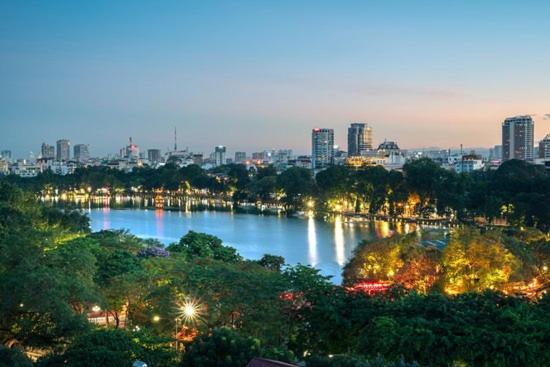 Hoan Kiem Lake View Hanoi Exteriör bild
